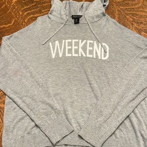 Rachel Zoe “WEEKEND” XL gray sweater